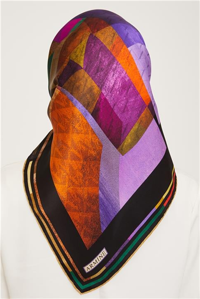 Armine Twill İpek Eşarp 23Ka9002 01