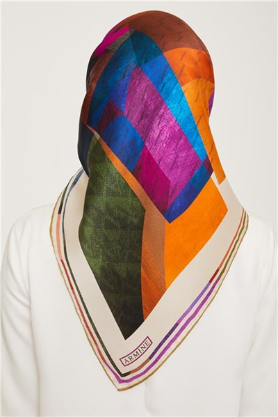 Armine Twill İpek Eşarp 23Ka9002 32