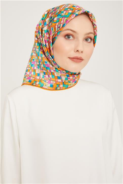 Armine Twill İpek Eşarp 23Ka9004 22 02