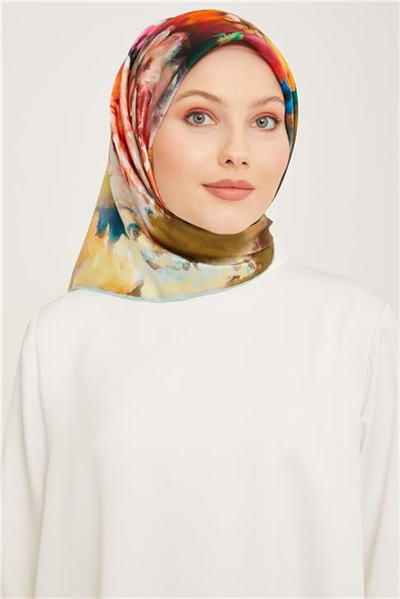 Armine Twill İpek Eşarp 23Ka9008 31