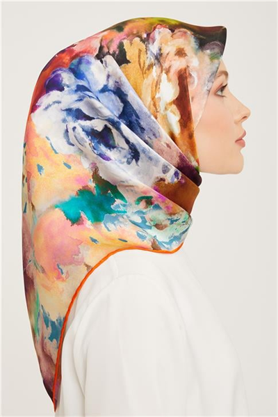 Armine Twill İpek Eşarp 23Ka9008 35