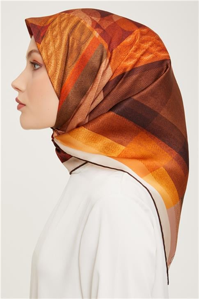 Armine Twill İpek Eşarp 23Ka9009 06