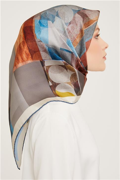 Armine Twill İpek Eşarp 23Ka9009 08