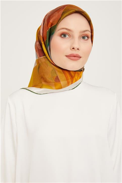 Armine Twill İpek Eşarp 23Ka9009 57