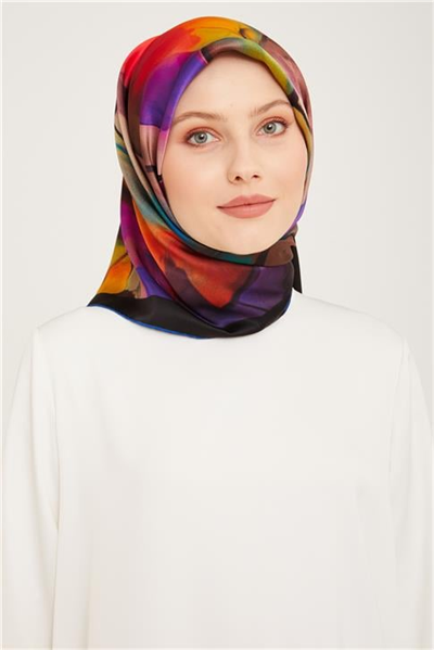 Armine Twill İpek Eşarp 23Ka9014 34 01