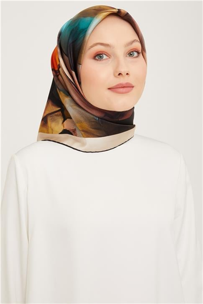 Armine Twill İpek Eşarp 23Ka9014 34 04