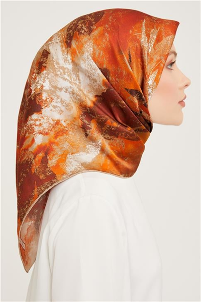 Armine Twill İpek Eşarp 23Ka9015 07