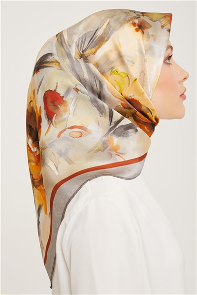 Armine Twill İpek Eşarp 23Ka9018 31
