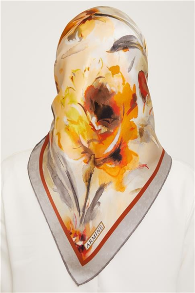 Armine Twill İpek Eşarp 23Ka9018 31