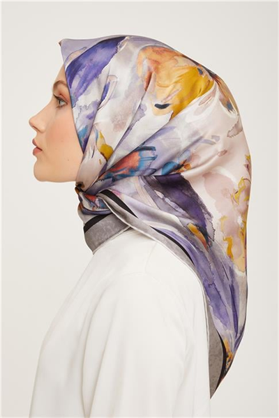 Armine Twill İpek Eşarp 23Ka9018 34