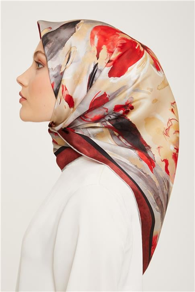 Armine Twill İpek Eşarp 23Ka9018 51