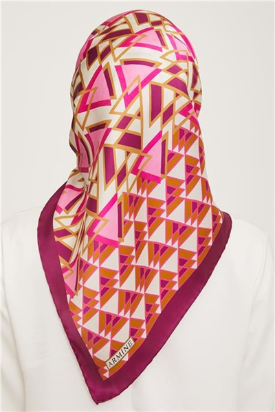 Armine Twill İpek Eşarp 23Ka9019 3 03