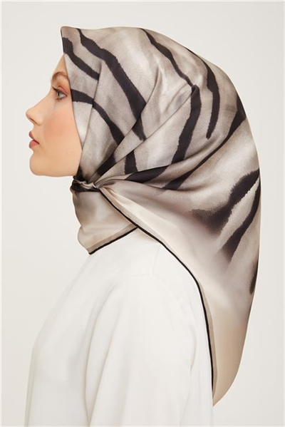 Armine Twill İpek Eşarp 23Ka9020 9 03