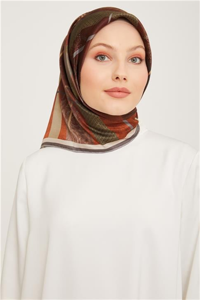 Armine Twill İpek Eşarp 23Ka9023 53