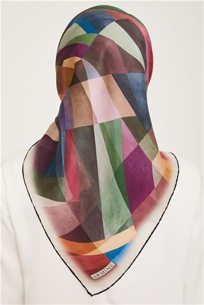 Armine Twill İpek Eşarp 23Ka9024 01