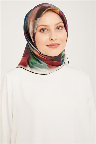 Armine Twill İpek Eşarp 23Ka9024 01