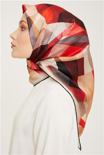 Armine Twill İpek Eşarp 23Ka9024 04