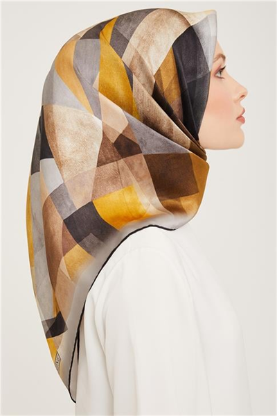 Armine Twill İpek Eşarp 23Ka9024 07