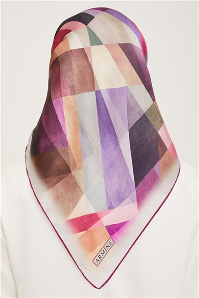 Armine Twill İpek Eşarp 23Ka9024 56