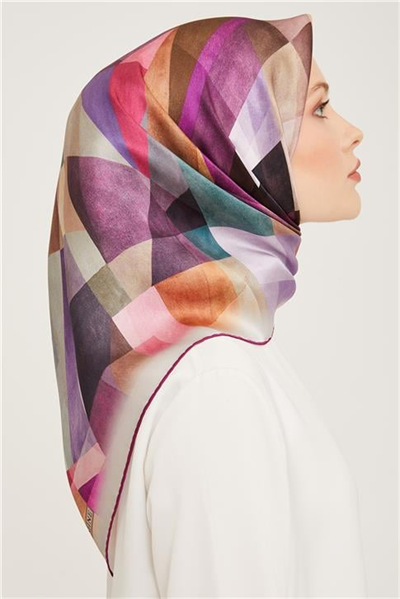 Armine Twill İpek Eşarp 23Ka9024 56