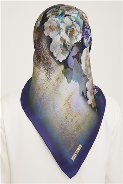 Armine Twill İpek Eşarp 23Ka9025 08