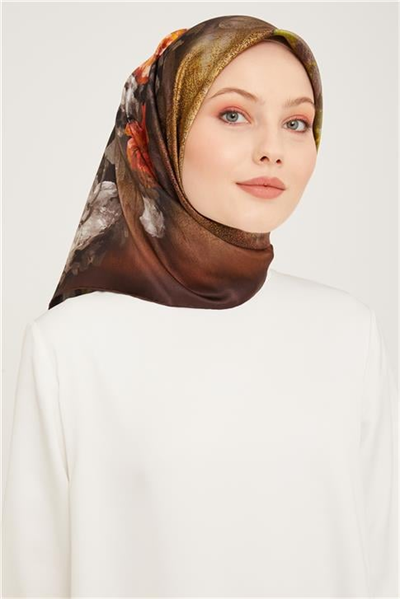 Armine Twill İpek Eşarp 23Ka9025 34