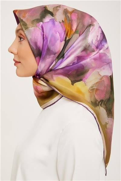 Armine Twill İpek Eşarp 23Ka9033 06