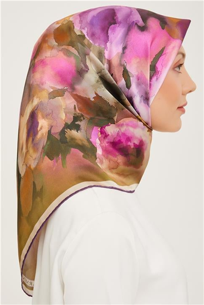 Armine Twill İpek Eşarp 23Ka9033 06