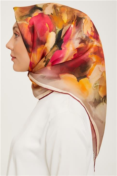 Armine Twill İpek Eşarp 23Ka9033 07