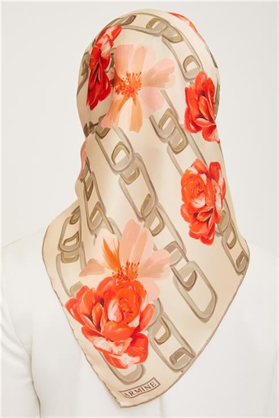 Armine Twill İpek Eşarp 23Ka9034 2 09