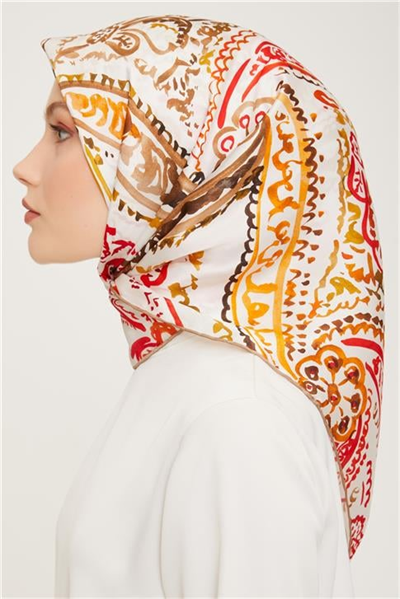 Armine Twill İpek Eşarp 23Ka9037 01