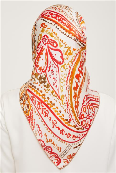Armine Twill İpek Eşarp 23Ka9037 01