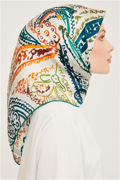 Armine Twill İpek Eşarp 23Ka9037 08