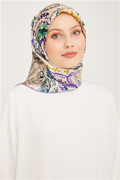 Armine Twill İpek Eşarp 23Ka9037 50