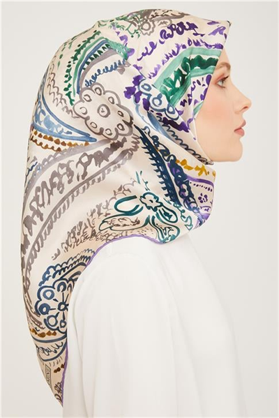 Armine Twill İpek Eşarp 23Ka9037 50