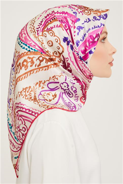 Armine Twill İpek Eşarp 23Ka9037 55