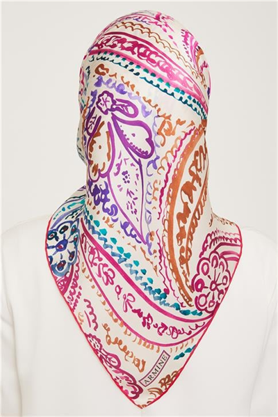 Armine Twill İpek Eşarp 23Ka9037 55