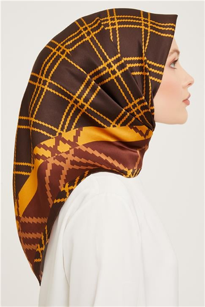 Armine Twill İpek Eşarp 23Ka9040 6 07