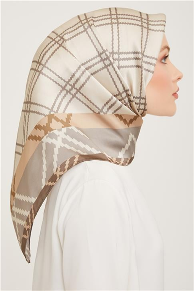 Armine Twill İpek Eşarp 23Ka9040 6 33