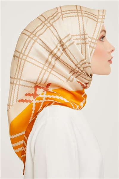 Armine Twill İpek Eşarp 23Ka9040 6 37