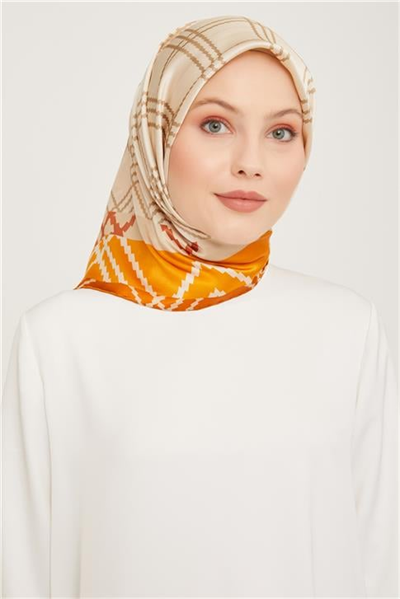Armine Twill İpek Eşarp 23Ka9040 6 37