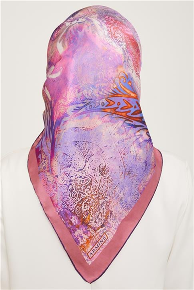Armine Twill İpek Eşarp 23Ka9041 02