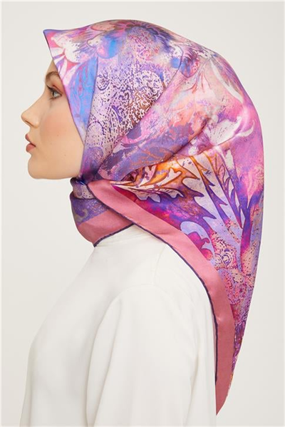 Armine Twill İpek Eşarp 23Ka9041 02