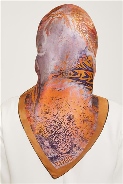 Armine Twill İpek Eşarp 23Ka9041 05