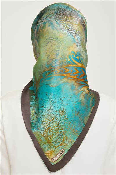 Armine Twill İpek Eşarp 23Ka9041 31