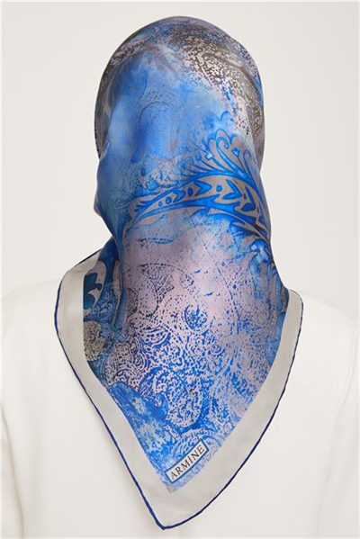 Armine Twill İpek Eşarp 23Ka9041 34