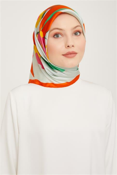 Armine Twill İpek Eşarp 23Ka9042 3 34