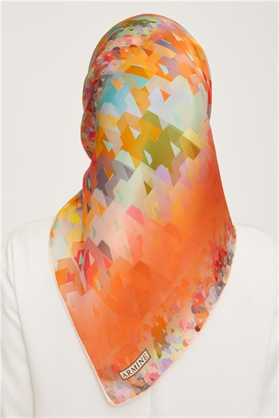 Armine Twill İpek Eşarp 23Ka9043 22 03