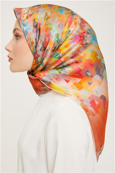 Armine Twill İpek Eşarp 23Ka9043 22 03