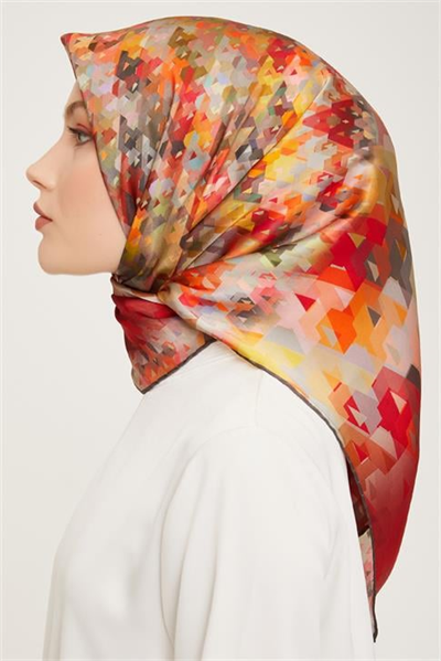 Armine Twill İpek Eşarp 23Ka9043 22 04